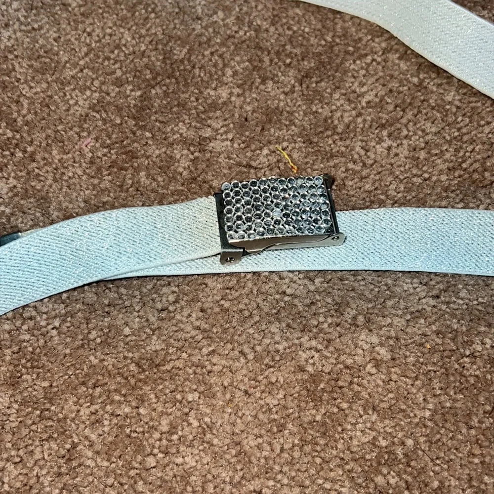 Girls size small silver belt